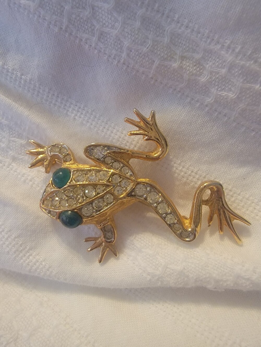 Sarah Coventry 70s Frog Brooch